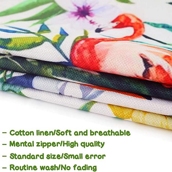 Decorative Throw Pillow Covers Set of 4 - Picture 2 of 8